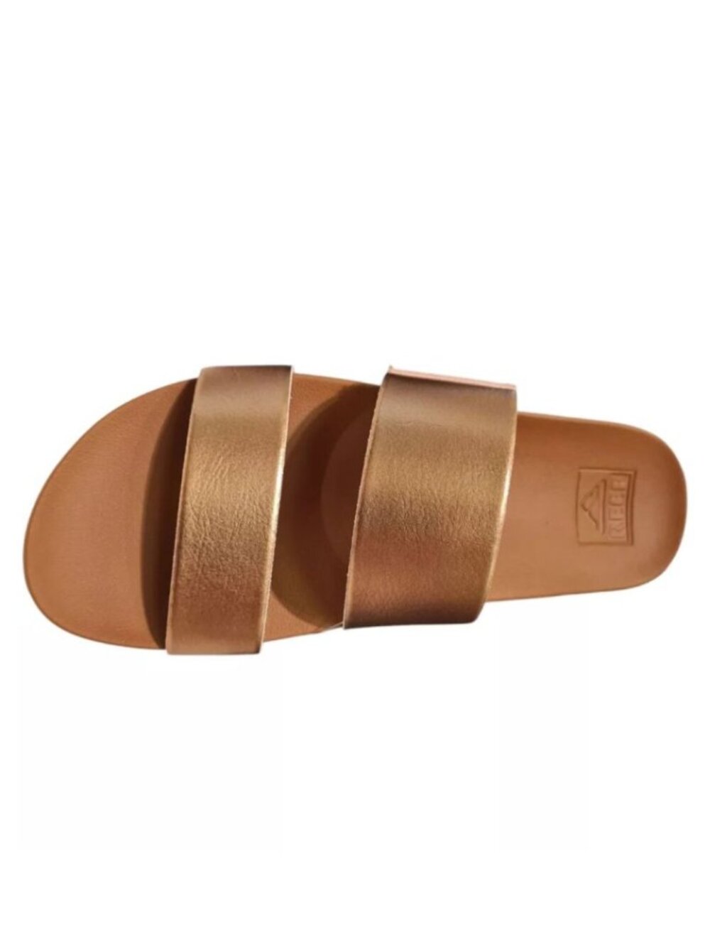 Reef Women's Rose Gold Double-Strap Slide Sandals - Picture 3 of 5